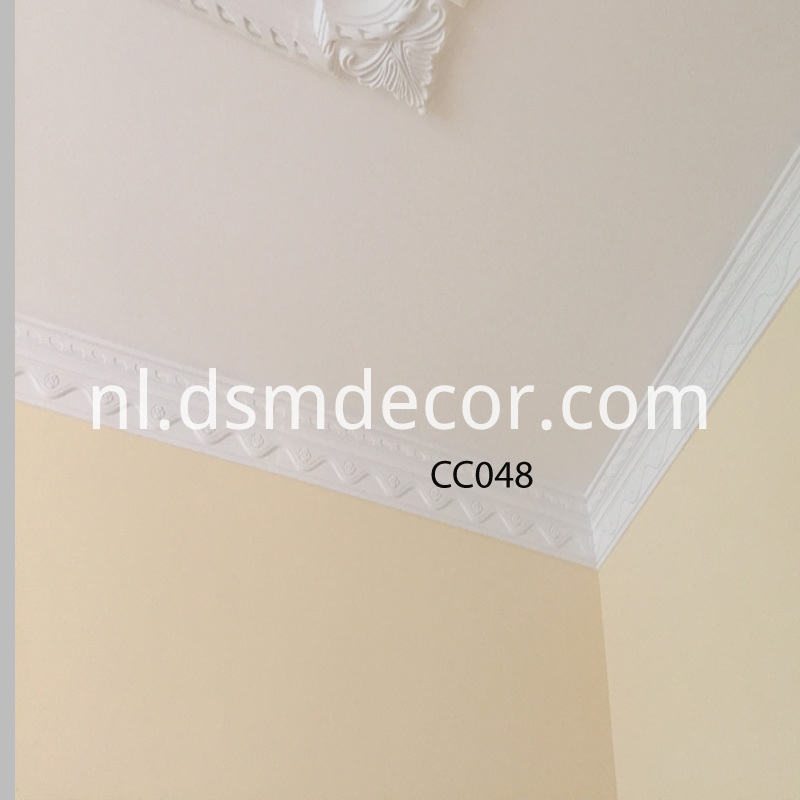 Decoratieve kroonlijst van polyurethaan Decorative Polyurethane Cornice Molding